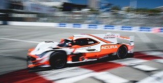 Acura Motorsports Team Penske ARX-05 at race track Acura Motorsports Team Penske ARX-05 at race track