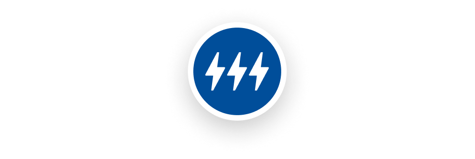 Icon representing fast EV charging speed Icon representing fast EV charging speed