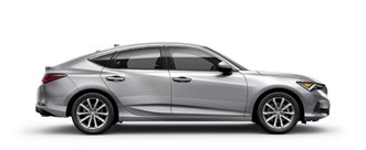 2026 Acura Integra shown in Solar Silver Metallic. 2026 Acura Integra shown in Solar Silver Metallic.