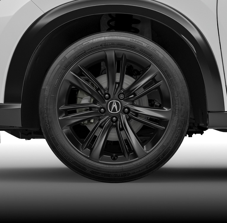 2026 Acura ADX A‑Spec featuring 19‑in Black Wheels accessories. 2026 Acura ADX A‑Spec featuring 19‑in Black Wheels accessories.