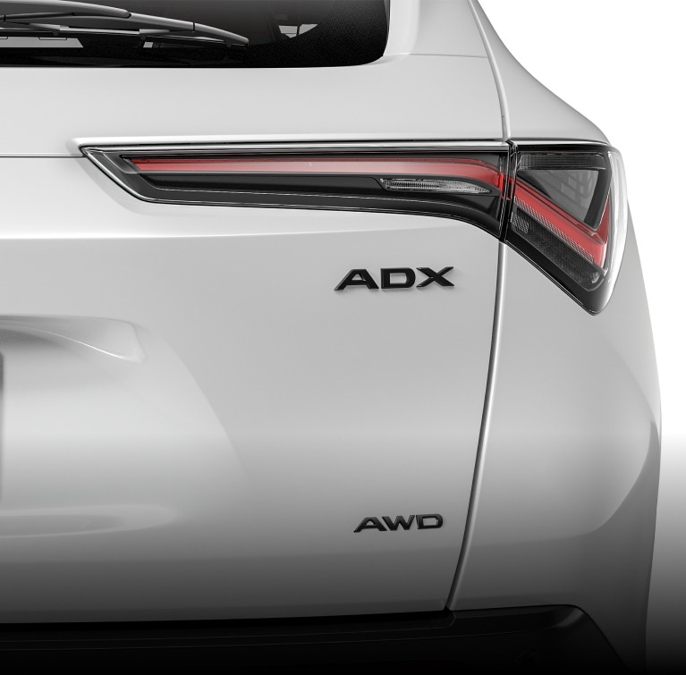 2026 Acura ADX A‑Spec featuring Gloss Black Emblems accessories. 2026 Acura ADX A‑Spec featuring Gloss Black Emblems accessories.