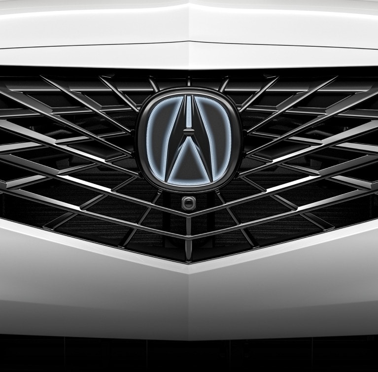 2026 Acura ADX A‑Spec featuring Illuminated Front Emblem accessory. 2026 Acura ADX A‑Spec featuring Illuminated Front Emblem accessory.