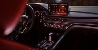 2025 Integra center display and CVT transmission 2025 Integra center display and CVT transmission