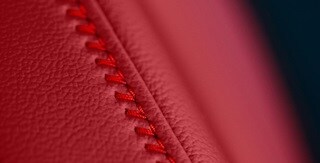 2025 Integra red stitching detail 2025 Integra red stitching detail
