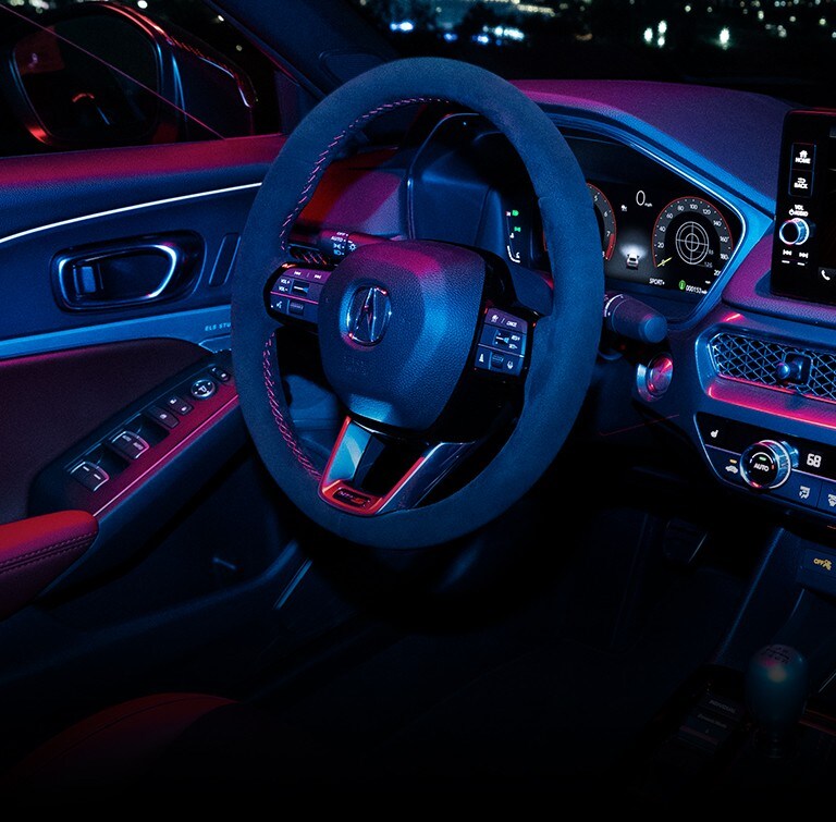 2025 Acura INTEGRA Type S  Accessories Alcantara Steering Wheel 2025 Acura INTEGRA Type S  Accessories Alcantara Steering Wheel