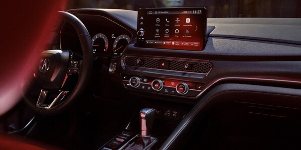 Interior dashboar view of a 2025 Acura Integra Interior dashboar view of a 2025 Acura Integra