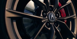 2026 Acura Integra caliper detail. 2026 Acura Integra caliper detail.