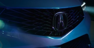 2026 Acura Integra Diamond Pentagon Grille detail. 2026 Acura Integra Diamond Pentagon Grille detail.