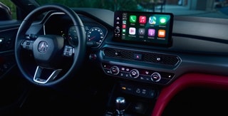 2026 Acura Integra center display. 2026 Acura Integra center display.