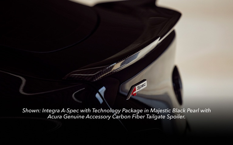 2026 Acura Integra A-Spec with Technology Package in Majestic Black Pearl with Acura Genuine Accessories 2026 Acura Integra A-Spec with Technology Package in Majestic Black Pearl with Acura Genuine Accessories
