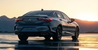 2025 Acura TLX Technology in Liquid Carbon Metallic sculpted body lines. 2025 Acura TLX Technology in Liquid Carbon Metallic sculpted body lines.