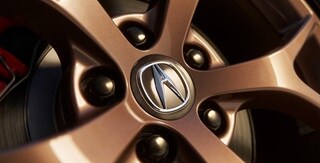 2025 Acura TLX Type S in Urban Gray Pearl Y-spoke 20-in detail. 2025 Acura TLX Type S in Urban Gray Pearl Y-spoke 20-in detail.