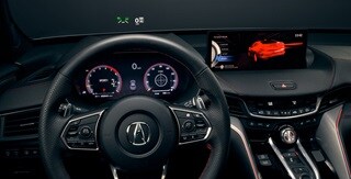 2025 Acura TLX Type S with Ebony Interior Head-Up Display. 2025 Acura TLX Type S with Ebony Interior Head-Up Display.