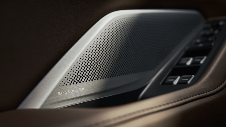 Acura 2025 MDX Type S Advance interior detail of B&O Speaker Acura 2025 MDX Type S Advance interior detail of B&O Speaker