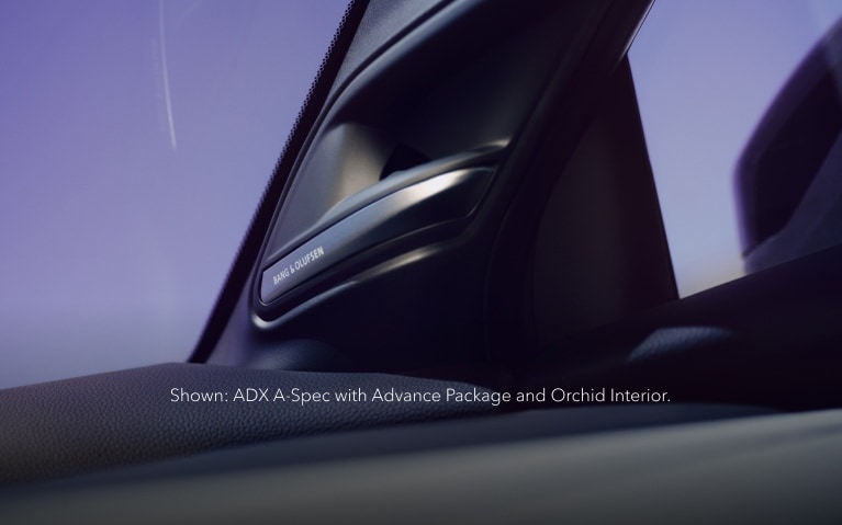 Acura 2025 ADX with the premium Bang & Olufsen® Sound System