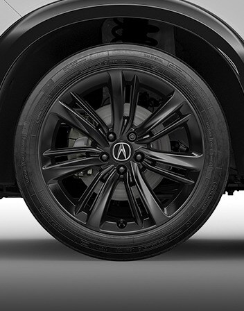 2026 Acura ADX shown in Platinum White Pearl featuring the 19-in Berlina Black Alloy Wheels accessories. 2026 Acura ADX shown in Platinum White Pearl featuring the 19-in Berlina Black Alloy Wheels accessories.