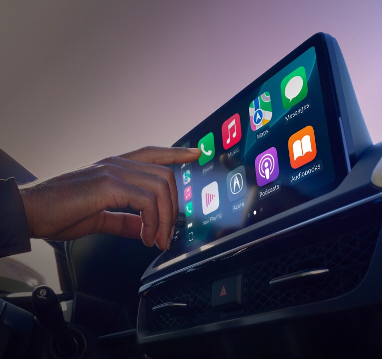 2026 Acura ADX A-Spec with Advance Package and Orchid Interior, featuring wireless Apple CarPlay® compatibility. 2026 Acura ADX A-Spec with Advance Package and Orchid Interior, featuring wireless Apple CarPlay® compatibility.