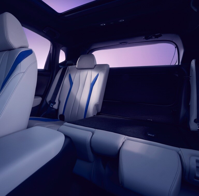 2026 Acura ADX A-Spec with Advance Package, shown with Orchid Interior and featuring expansive cargo space. 2026 Acura ADX A-Spec with Advance Package, shown with Orchid Interior and featuring expansive cargo space.