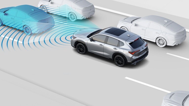 2026 Acura ADX featuring the Traffic Jam Assist. 2026 Acura ADX featuring the Traffic Jam Assist.