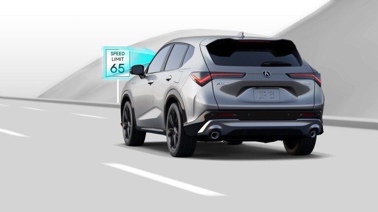 2026 Acura ADX featuring the Traffic Sign Recognition. 2026 Acura ADX featuring the Traffic Sign Recognition.
