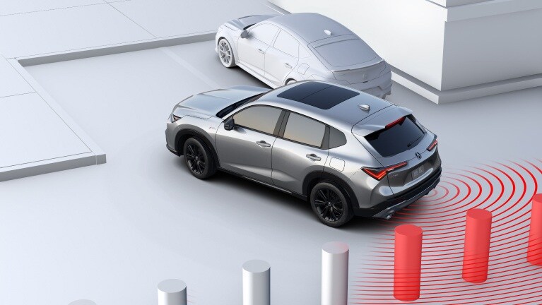 2026 Acura ADX featuring the Low Speed Braking Control. 2026 Acura ADX featuring the Low Speed Braking Control.