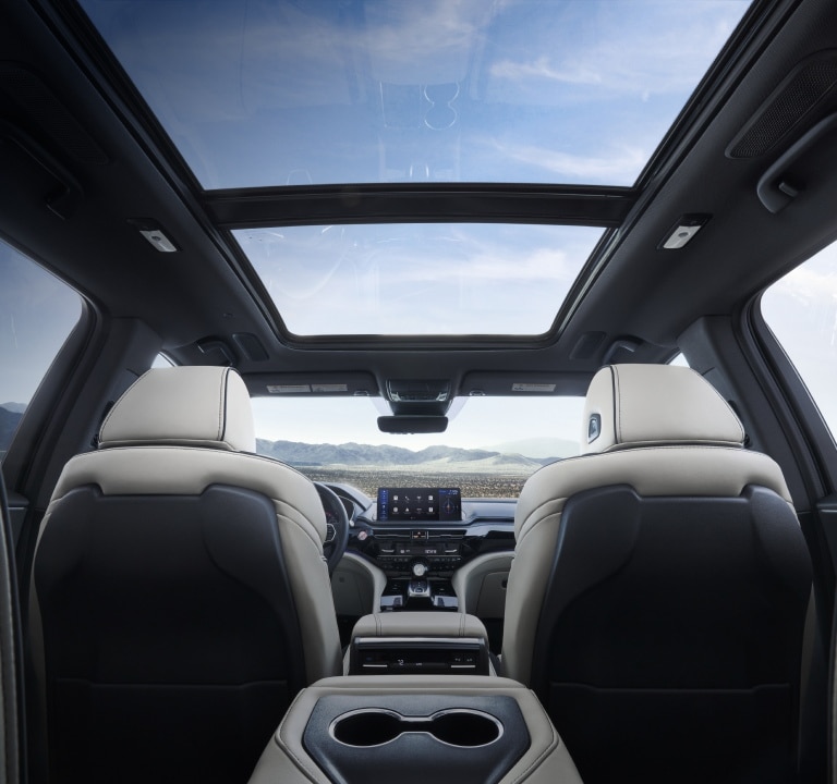2026 Acura MDX with the wide panoramic moonroof 2026 Acura MDX with the wide panoramic moonroof