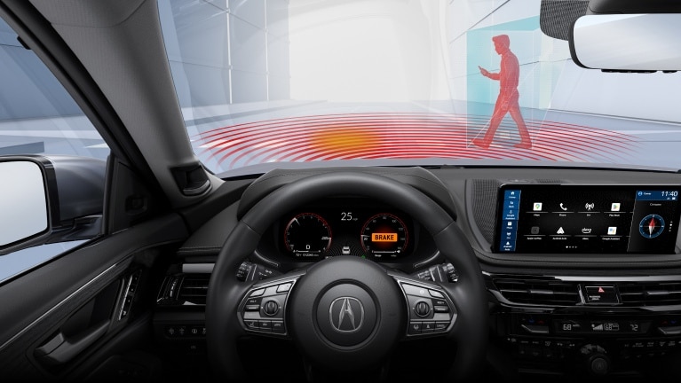 2026 Acura MDX Pedestrian Detection 2026 Acura MDX Pedestrian Detection