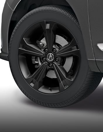 Acura 2026 RDX 19-in Black Wheels accessory Acura 2026 RDX 19-in Black Wheels accessory