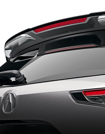 Acura 2026 RDX Chrome Tailgate Spoiler Trim accessory Acura 2026 RDX Chrome Tailgate Spoiler Trim accessory