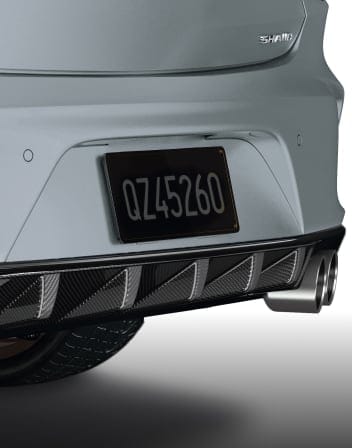2025 Acura TLX Type S Accessory Carbon Fiber Rear Diffuser. 2025 Acura TLX Type S Accessory Carbon Fiber Rear Diffuser.