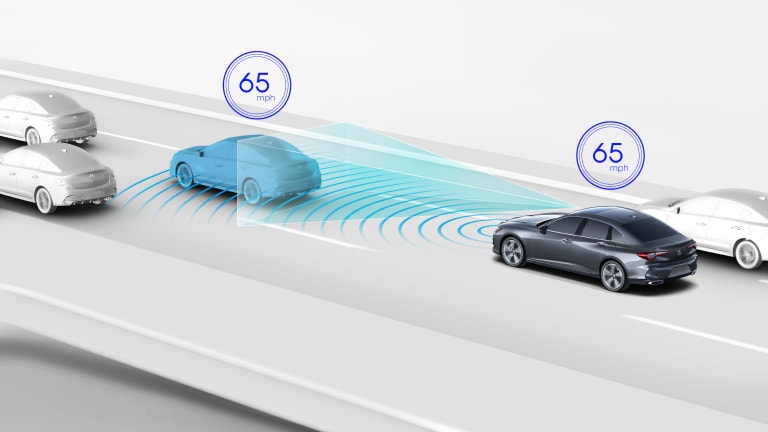 2025 Acura TLX with Adaptive Cruise Control ACC with Low Speed Follow CGI. 2025 Acura TLX with Adaptive Cruise Control ACC with Low Speed Follow CGI.