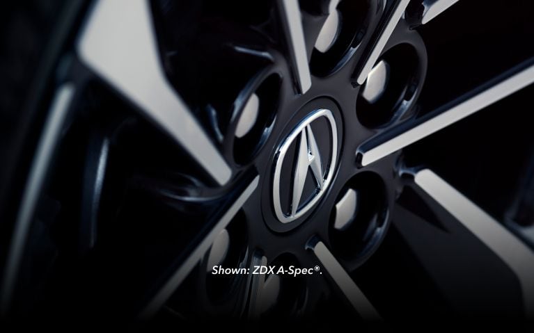 2024 Acura ZDX A-Spec, detail of the alloy wheel